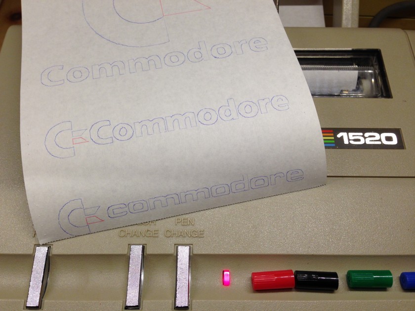 commodore plotter