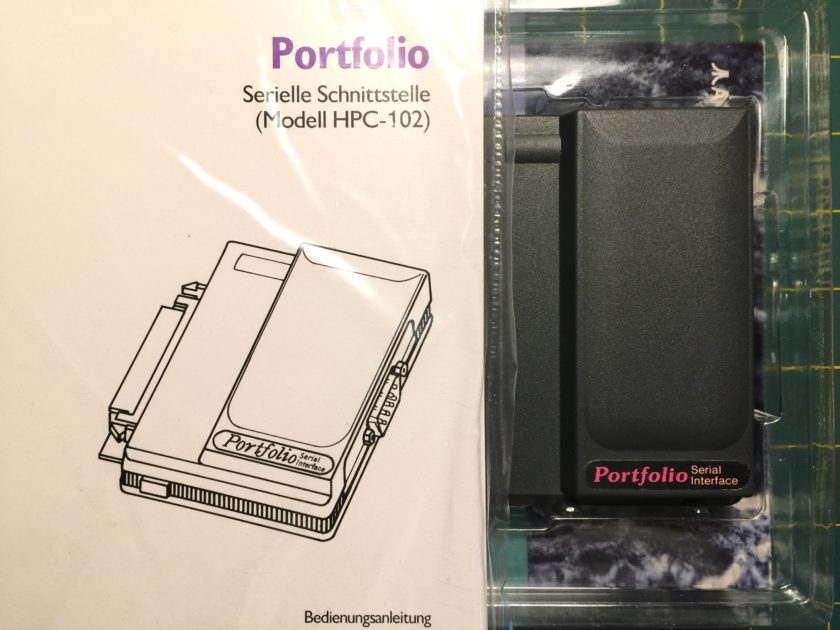 Atari Portfolio Serial Interface and Manual