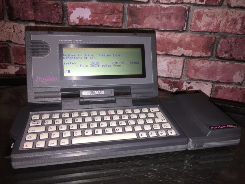 Atari portfolio software