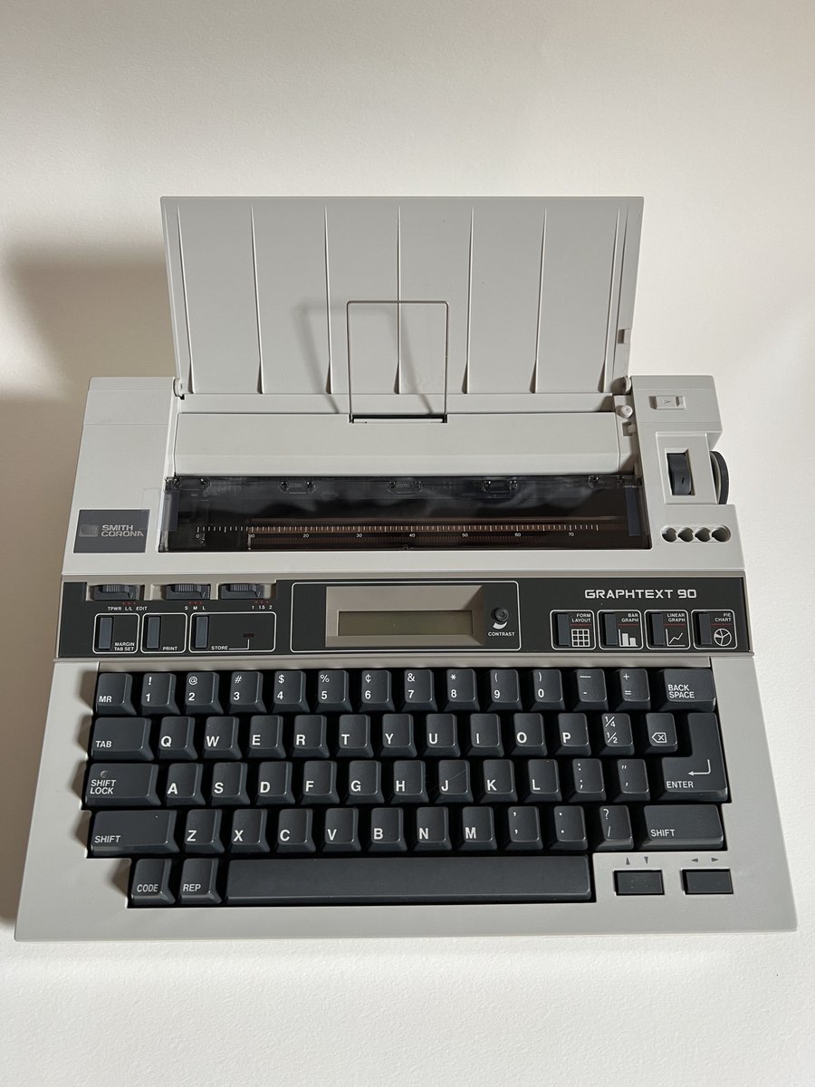 The Handwriting, Drawing Typewriter: Brother Type-O-Graph BP-30